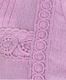 Esqualo Blouse with lace details  - purple (Violet)