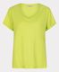 Esqualo Basic T-Shirt in Leinenqualität  - grün (Lime)