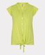 Esqualo T-shirt with buttons - green (Lime)