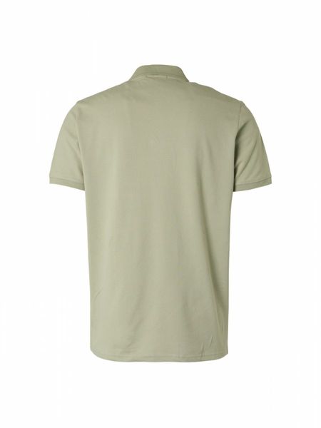No Excess Polo Solid Stretch Responsible Choice Cotton - green (155)