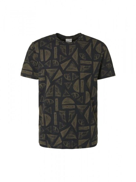 No Excess T-shirt with all-over print - brown (177)