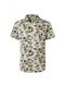 No Excess Shirt Short Sleeve with allover print - beige (177)