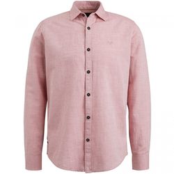 PME Legend Langarm Leinen blend Hemd - pink (Pink)