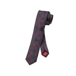 Olymp Cravate Regular 7,5cm - rouge/bleu (38)