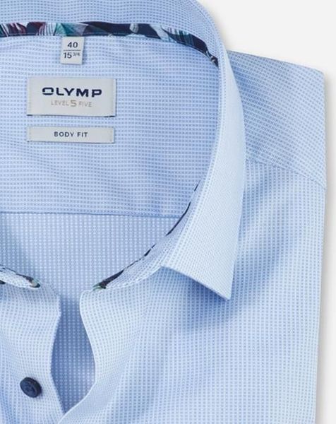 Olymp Level Five Body Fit Businesshemd - blau (11)