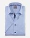Olymp Comfort Fit : Business shirt with short sleeves - blue (11)