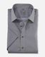 Olymp Comfort fit business shirt short sleeve - gray (44)