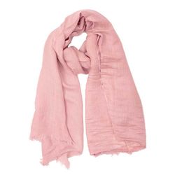 MOMENT Schal - pink (100)