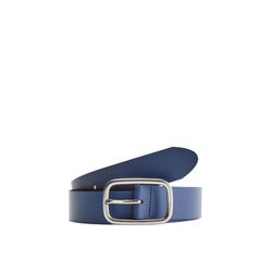 s.Oliver Red Label Leather belt with buckle   - blue (5722)