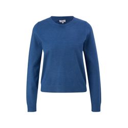 s.Oliver Red Label Viscose mix sweater  - blue (5722)