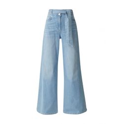 comma Loose : jeans avec une jambe évasée   - bleu (56Z6)