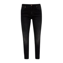 Q/S designed by Skinny : jeans en coton stretch  - gris (98Z6)