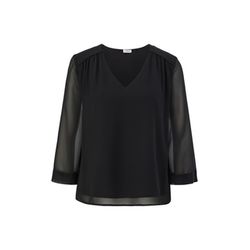 s.Oliver Black Label Chiffon blouse with lining - black (9999)