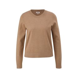 s.Oliver Red Label Viscose mix sweater  - brown (84W5)