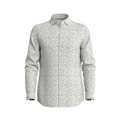 s.Oliver Red Label Slim : chemise en coton stretch   - blanc (01A1)