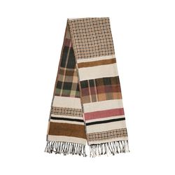 s.Oliver Red Label Viscose scarf in pattern mix - beige (80N6)