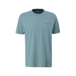Q/S designed by Basic-Shirt aus Baumwolle  - blau (63L0)