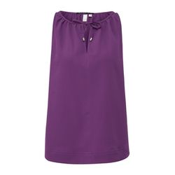 Q/S designed by Sleeveless crepe blouse - purple (4823)
