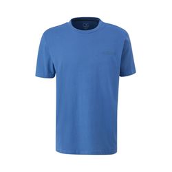 Q/S designed by Basic-Shirt aus Baumwolle  - blau (53L0)