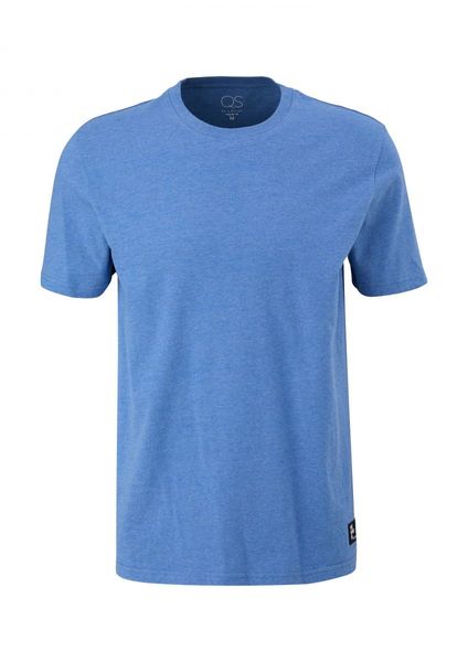 Q/S designed by T-shirt en coton - bleu (53W0)
