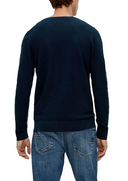 s.Oliver Red Label Cotton sweater - blue (5978)