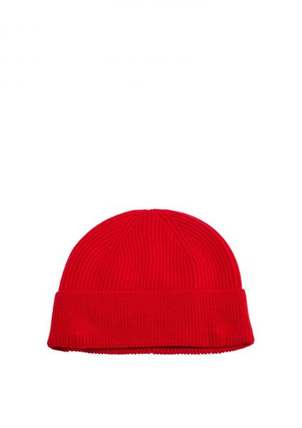 s.Oliver Red Label Merino wool knitted hat - red (3162)