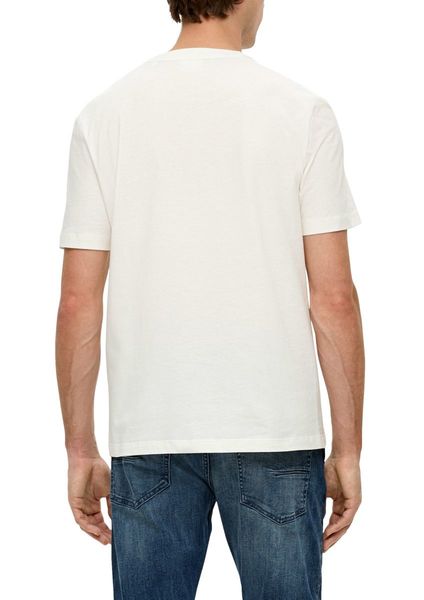 s.Oliver Red Label T-Shirt en coton imprimé   - blanc (01D2)