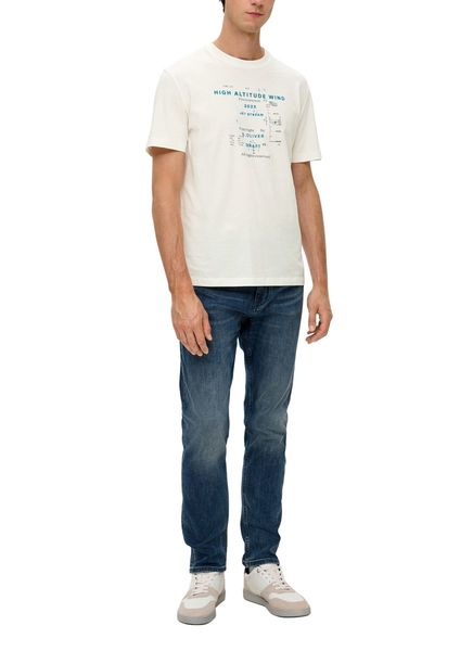 s.Oliver Red Label T-Shirt en coton imprimé   - blanc (01D2)