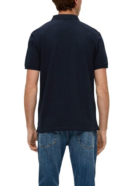s.Oliver Red Label Poloshirt aus Baumwolle   - blau (5978)