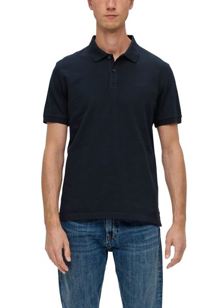 s.Oliver Red Label Cotton polo shirt  - blue (5978)