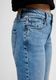 Q/S designed by Straight leg : jeans en coton stretch  - bleu (56Z6)