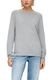 Q/S designed by Sweater with structure pattern  - gray (9400)