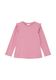 s.Oliver Red Label Long sleeve top with frills  - pink (4350)