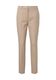 comma Slim : pantalon avec ourlet fendu - beige (8156)
