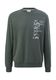 s.Oliver Red Label Sweatshirt with front print - green (79D1)