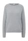 Q/S designed by Sweater with structure pattern  - gray (9400)