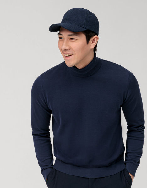 Olymp Turtleneck sweater - blue (18)