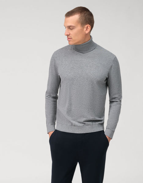 Olymp Turtleneck sweater - gray (63)