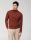 Olymp Sweater with zipper - brown (29)