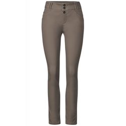 Street One Pantalon Slim Fit - York - brun (14930)