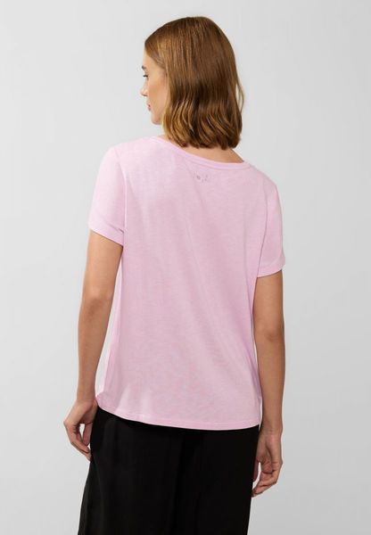 Street One T-Shirt mit Wordingprint - pink (25243)