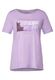 Street One T-shirt à impression photo - violet (35289)