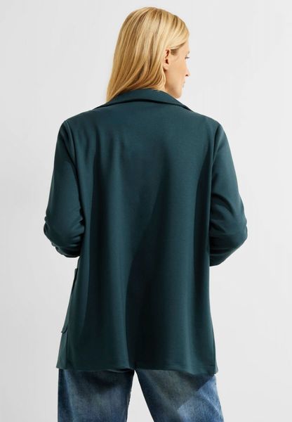 Cecil Oversize blazer with ruffles - green (14926)