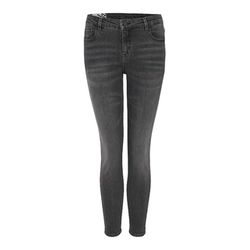Opus Slim Jeans - Evita grunge - gris (70113)