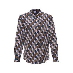 Opus Print blouse - Falkine splendid - blue (60020)
