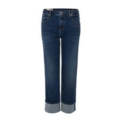 Opus Cropped Straight Jeans Malvi authentic - blue (70055)