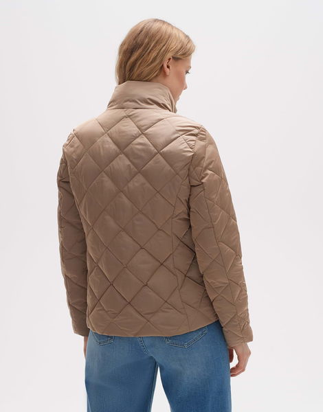 Opus Quilted jacket - Holisha - brown (20008)