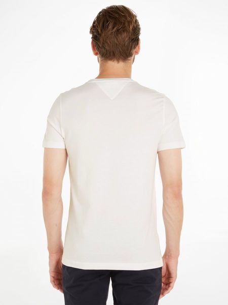 Tommy Hilfiger Shirt mit Logoprint - weiß (118)