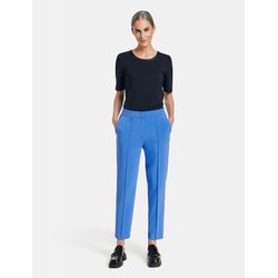 Gerry Weber Collection Pantalon 7/8 en qualité stretch - bleu (80931)
