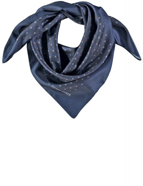 Gerry Weber Collection Patterned scarf - blue (01089)